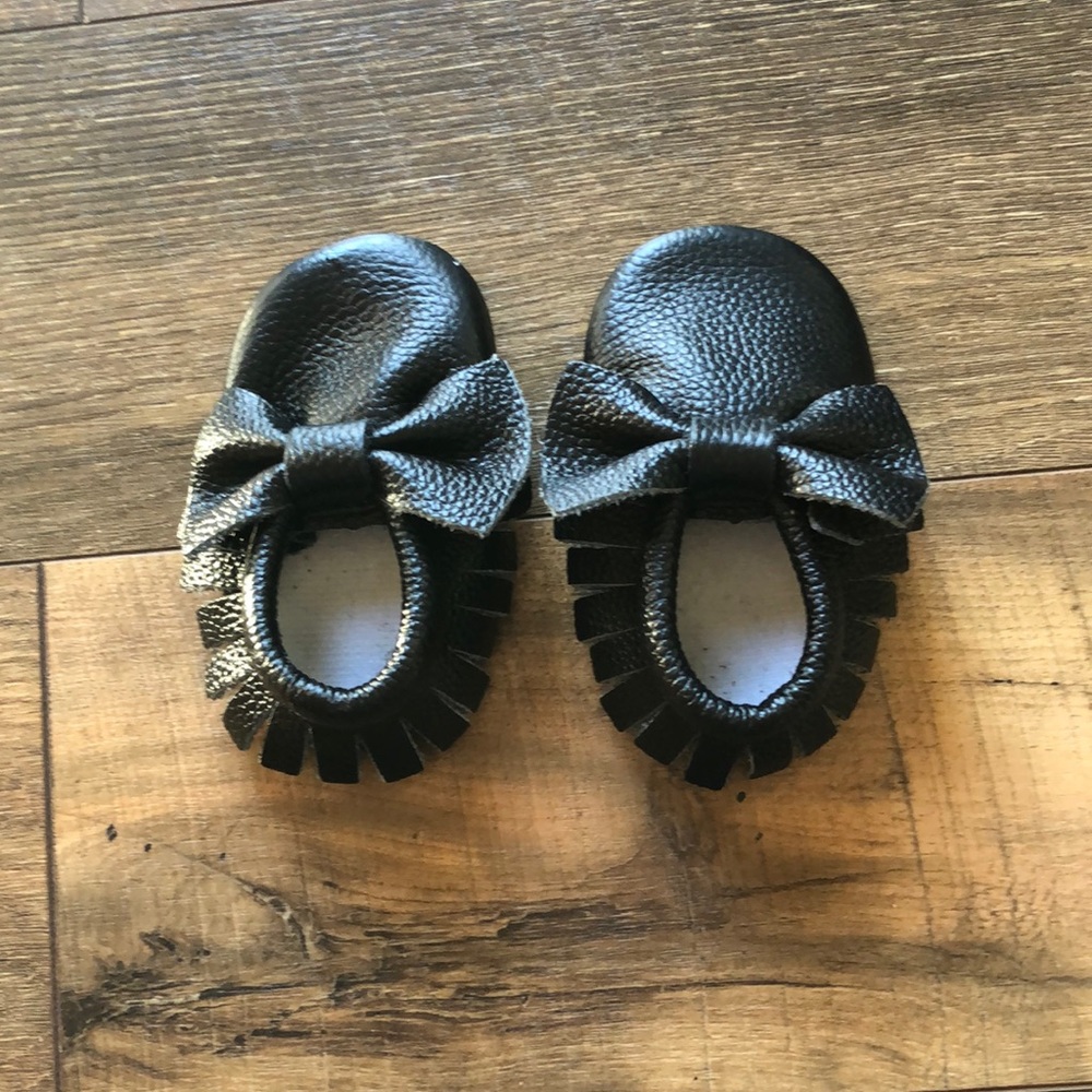 Black moccasins